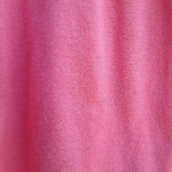 Y2K Motherhood Maternity L Blouse Top Boho Sheer Flutter Sleeve Empire Pink - Picture 6 of 8